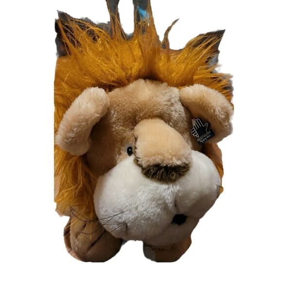 Vintage Applause Lion Knickerbocker Toys 81 Stewart Moskowitz Stuffed FRED Plush
